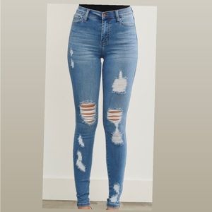 Stretch Skinny Vibrant Jeans